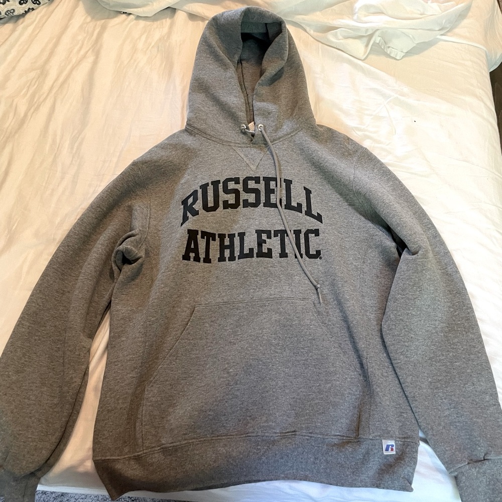 Russell Athletic gray hoodie